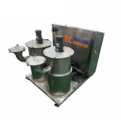 Full Automatic AB Two Component Filter Precision Gluing Machine with Gear & Motor Steel Construction 1 Year Warranty