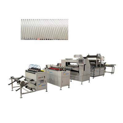 Fully Automatic Servo Driven Pleating Filter Production Line High Efficiency Pleating Gluing System