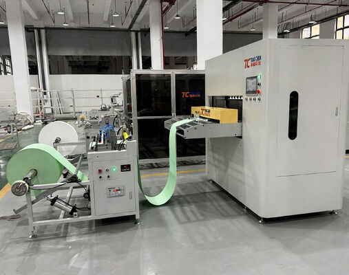 300mm Pleating Height Fully Automatic Servo Motor HEPA Filter Paper Precision Pleating Production Line